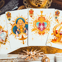 Silence V3 (White) Playing Cards by KING STAR