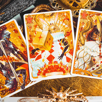 Silence V3 (White) Playing Cards by KING STAR