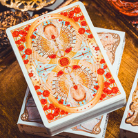 Silence V3 (White) Playing Cards by KING STAR