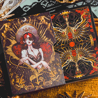 Silence V3 (Black) Playing Cards by KING STAR