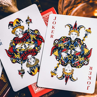 Sanctuary (Red) Playing Cards