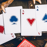 Sanctuary (Red) Playing Cards