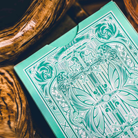 Sanctuary (Cyan) Playing Cards