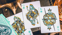 Sanctuary (Cyan) Playing Cards

