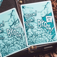 Boom (Blue) Playing Cards