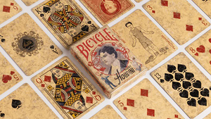 Harry Houdini Bicycle Playing Cards by Collectible Playing Cards