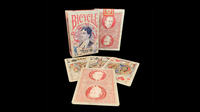 Harry Houdini Bicycle Playing Cards by Collectible Playing Cards
