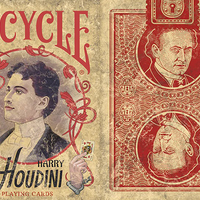 Harry Houdini Bicycle Playing Cards by Collectible Playing Cards