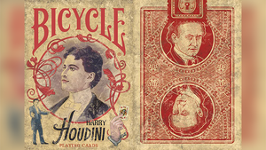 Harry Houdini Bicycle Playing Cards by Collectible Playing Cards