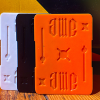 F***ing Cards (Orange Blackout Edition) by Ame Molin
