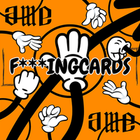 F***ing Cards (Orange Blackout Edition) by Ame Molin