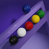 Magnetic Ball (Red) by Iarvel Magic