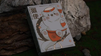 Samurai Otter Playing Cards - Hono Edition (Standard red) Playing Cards
