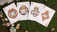 Samurai Otter Playing Cards - Hono Edition (Standard red) Playing Cards
