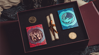 Atlantis (Water and Fire) Limited Gilded 2 Decks Set Playing Cards
