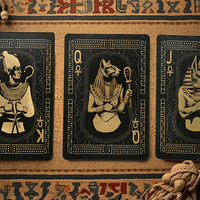 Egypt Mythology Black Edition (Green, Nile) Playing Cards
