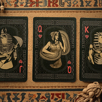 Egypt Mythology Black Edition (Green, Nile) Playing Cards