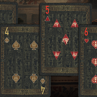 Egypt Mythology Black Edition (Green, Nile) Playing Cards