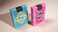 Bicycle Cat (Pink) Playing Cards by US Playing Card Co.
