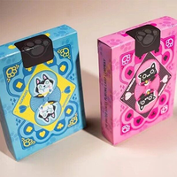 Bicycle Cat (Pink) Playing Cards by US Playing Card Co.