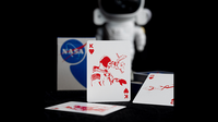 NASA Foil Meatball Logo Playing Cards
