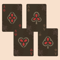 Mountain Demon (Gilded) Playing Cards