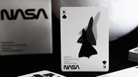 Silver Foil NASA Worm Playing Cards
