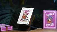 Magenta Chancers Playing Cards by Good Pals
