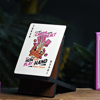 Magenta Chancers Playing Cards by Good Pals