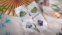 Flower Moon V2 (Lotus Pond) Playing Cards by King Star
