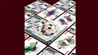 Flower Moon V2 (Lotus Pond) Playing Cards by King Star
