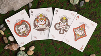 Samurai Otter Playing Cards - Bushido Edition (Scarlet) Playing Cards

