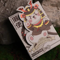 Samurai Otter Playing Cards - Bushido Edition (Scarlet) Playing Cards