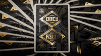 Obey Gold Edition Playing Cards by theory11
