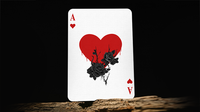 Feather & Bone: The Chrome Hearts (Foil) Playing Cards by Joel Meyers
