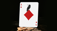 Feather & Bone: The Chrome Hearts (Foil) Playing Cards by Joel Meyers
