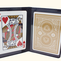 Card Holder Deluxe (2 transparent pockets + 1 hidden pocket)- Dozen