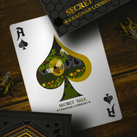 Secret Tale Ragnar White Bee Collector's  Playing Cards