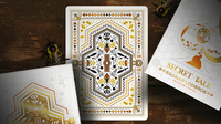 Secret Tale Ragnar White Bee Collector's  Playing Cards
