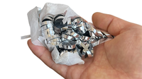 Kabuki Streamer Silver (Small, Pack of 2) Metallic by JL Magic
