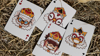 BICYCLE CHKNS & CROWNS PLAYING CARDS
