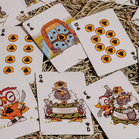 BICYCLE CHKNS & CROWNS PLAYING CARDS