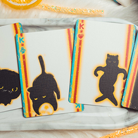Space Cat V2 Playing Cards by King Star