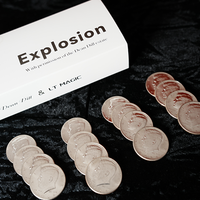 Explosion (Half Dollar) by Dean Dill and LT Magic