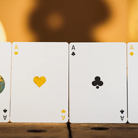 Round Moon Playing Cards by TCC Fashion
