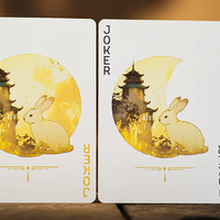 Round Moon Playing Cards by TCC Fashion