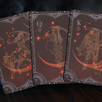 Warriors of the Stars:  Zodiac Playing Cards (Night Blue) by Blue Moon Co.