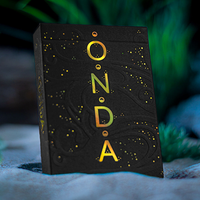 ONDA V2 (Black and Gold) by Jocu Playing Cards