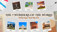 Seven Wonders of the World by Nikolas Mavresis
