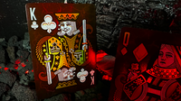 Draconian Crimson Playing Cards by Midnight Cards
